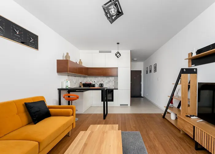 شقة Wislane Tarasy 2 0 Modern Space By Bookinghost كراكوفيا